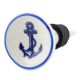 Anchor Flat Ceramic Wine Bottle Stopper